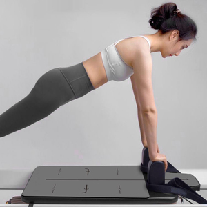 Tapis de réformateur de Pilates personnalisé OEM avec serviette de couverture antidérapante exercices personnalisés pour les yogis - Product Image 6