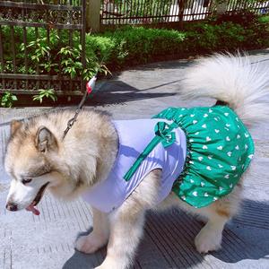 Robe à bretelles à taille haute pour <span class=keywords><strong>chien</strong></span> et chat, motif floral mignon, pour Teddy, Bichon, <span class=keywords><strong>Alaskan</strong></span> <span class=keywords><strong>Malamute</strong></span>, Golden Retriever, Samoyed, printemps/été - Product Image 4