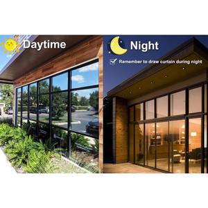 Film teinté pour vitres de bâtiment à haute réflexion, effet chrome, vision unidirectionnelle, rejet IR, auto-adhésif, pour applications architecturales - Product Image 4