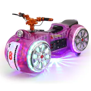 Moto Prince 2 joueurs Moto Kiddie Rides Bumper Car avec 2 PCS Batterie 24V / 48V Équipement de parc d'attractions extérieur