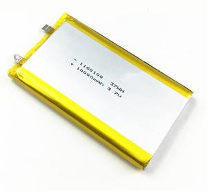 Venta wholesale 1160100 li-Polymer rechargeable battery 10000 mah <span class=keywords><strong>3</strong></span>,7 V 10ah Battery new lithium battery with certificate CE - Product Image 1