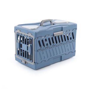 Vente chaude Jaune Pliable Pet Mallette <span class=keywords><strong>de</strong></span> Transport pour Chats Durable et Portable Extérieur Pliant Pet Airline Cage pour Voyager - Product Image 2