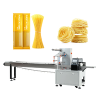 Machine de scellage à chaud automatique, horizontale, fiable et durable pour sachets souples de nouilles instantanées en film PE PET, haute vitesse