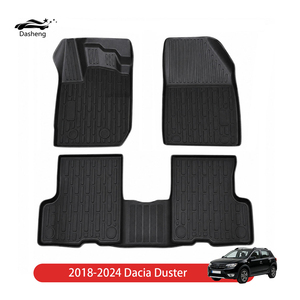 Tapis de sol de <span class=keywords><strong>voiture</strong></span> 5D en TPE imperméables et robustes, durables, à prix abordable, pour <span class=keywords><strong>Dacia</strong></span> Duster 2018-2024 - Product Image 1