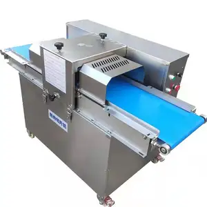 Handelsgeschäft Fleischstreifen-Schneidemaschine Tintenfisch-Schneidemaschine vollautomatisches Fleisch Rindfleisch Tintenfisch-Ring-Schneidemaschine zu verkaufen
