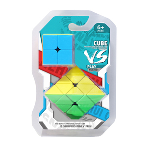 Cubo educativo para aliviar el estrés para niños, rompecabezas triangular, juguete - Product Image 1