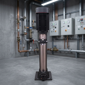 Grundfos <b>Pump</b> Crn32-5 A-A-A-E-Hqqe 1 In Stainless Steel High Pressure <b>Electric</b> Three Phase Motor <b>Water</b> Compatible - Product Image 3