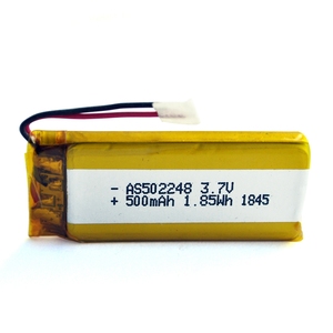 Factory Direct high quality 502248 lipo battery 3,7 v 500mah with KC UL UN38.3 - Product Image 3