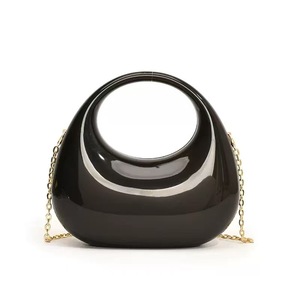 Nouvelles pochettes carrées en acrylique de créateur avec chaîne, sacs à main de soirée pour jeunes femmes, sacs de fête élégants pour femmes - Product Image 5