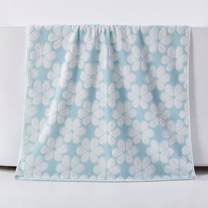 Toalla de Baño de Algodón para Mujer, Suave, Absorbente, Gruesa, de Secado Rápido, Ecológica, de Color Sólido, Jacquard de Hotel - Product Image 4