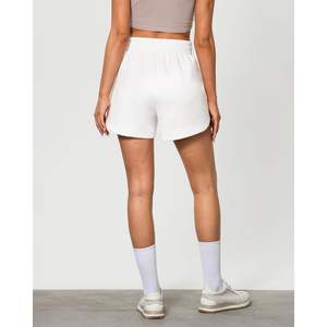 2025 Women's High-Waisted Athletic Shorts Comfortable Pull-On Elastic Waist Casual <b>Lounge</b> Summer Sweat Shorts Pocket Hot - Product Image 4