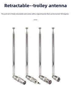 <span class=keywords><strong>Antena</strong></span> de <span class=keywords><strong>coche</strong></span> de acero inoxidable telescópica Universal para exteriores/interiores con conector de linterna estándar - Product Image 6
