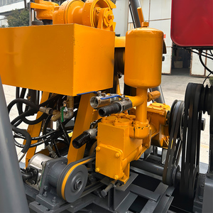 Plataforma de Perforación sobre Orugas XY de 200 m, con Motor Diésel, Gato Hidráulico, Orugas de Goma, Bomba de Lodo BW-160, Torcedor de Tuberías, Plataforma de Perforación de Pozos Profundos - Product Image 4