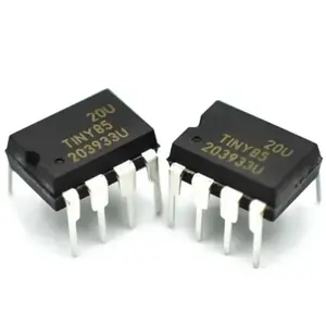 Microcontrolador ATTINY85 8BIT 8KB DIP-8 microchip Circuito integrado Chip Componentes electrónicos microcontrolador