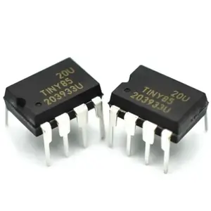 ATTINY85 mikrodenetleyici 8BIT 8KB DIP-8 mikroçip entegre devre çipi elektronik bileşenler mikrodenetleyici ATTINY85-20PU