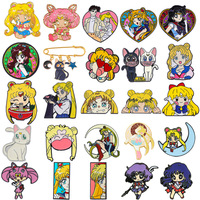 Broche Anime Mignonne de Dessin Animé, Accessoire de Décoration Créatif pour Vêtements et Sacs à Main, Cadeau Promotionnel de Haute Qualité en Gros