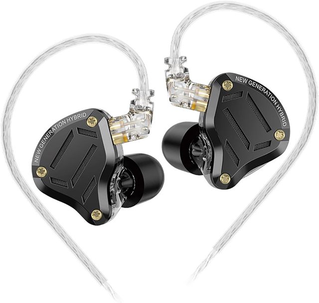 KZ ZS10 Pro 2 Metal Earphone HIFI in Ear Bass Earbud 4-Level Tuning Switch Headphone Sport Monitor Sound Noise Headset Reduction