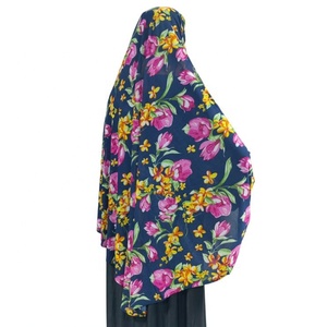 2026 Dubaï Robe <span class=keywords><strong>Hijab</strong></span> à fleurs musulmane, Abaya de prière, Khimar, <span class=keywords><strong>Djellaba</strong></span>, Jilbab, Kaftan, Robe <span class=keywords><strong>Hijab</strong></span> pour Femme, Vêtements Islamiques d'Arabie Saoudite - Product Image 2