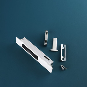 Nhôm kính cửa sổ trượt cửa sổ chốt cửa sổ nhôm khóa với nhựa màu đen Phụ kiện nhôm thiết kế đồ họa 2 năm - Product Image 3