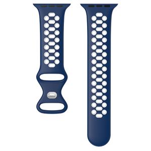 สายนาฬิกาอัจฉริยะซิลิโคนสองสี,สายสำหรับ <span class=keywords><strong>Applewatch</strong></span> Ultra 49มม. สำหรับ Apple Watch Series 8 <span class=keywords><strong>7</strong></span> 6 5 4 3 - Product Image 1