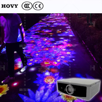 Projecteur interactif laser extérieur 10000 lumens, étanche, hologramme 3D, jeux immersifs sur mur et sol, 1920x1200