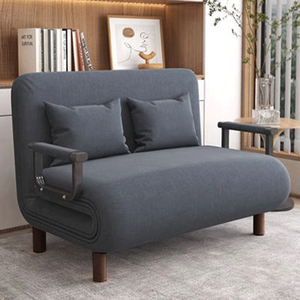 Sofá cama plegable moderno y cómodo de 1 pieza con cama extraíble para alquiler pequeño estilo minimalista - Product Image 2