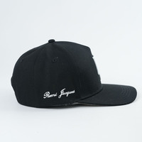 Unisex 5 Panel Sport Letters Borduurwerk Logo Cap Hoge Kwaliteit Honkbal Sport Hoed Met Oxford Stof Dobby Stijl Fruit Patroon