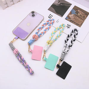 Collier de force avec fleur mignonne BSBH, cordon en coton tissé, sangle de <span class=keywords><strong>téléphone</strong></span> portable, connecteur pour <span class=keywords><strong>téléphone</strong></span> portable - Product Image 5