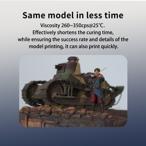 [Expédition gratuite UE] Résine Antinsky Detail Master pour imprimante 3D DLP LCD 405nm 1kg Haute précision et faible rétrécissement - Product Image 3