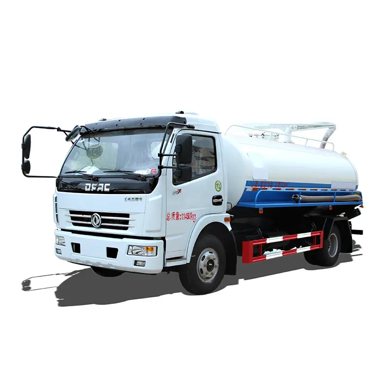 8000L 신규 또는 중고 dongfeng 브랜드 유로 6 진공 펌프 cessionit 청소 정화조 트럭 하수 흡입