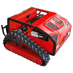 TMAXTOOL Tondeuse à gazon à chenilles thermique 7,5 CV 4 temps télécommandée avec débroussailleuse intégrée pour l'agriculture, les pentes, les vergers et les zones humides - Product Image 2