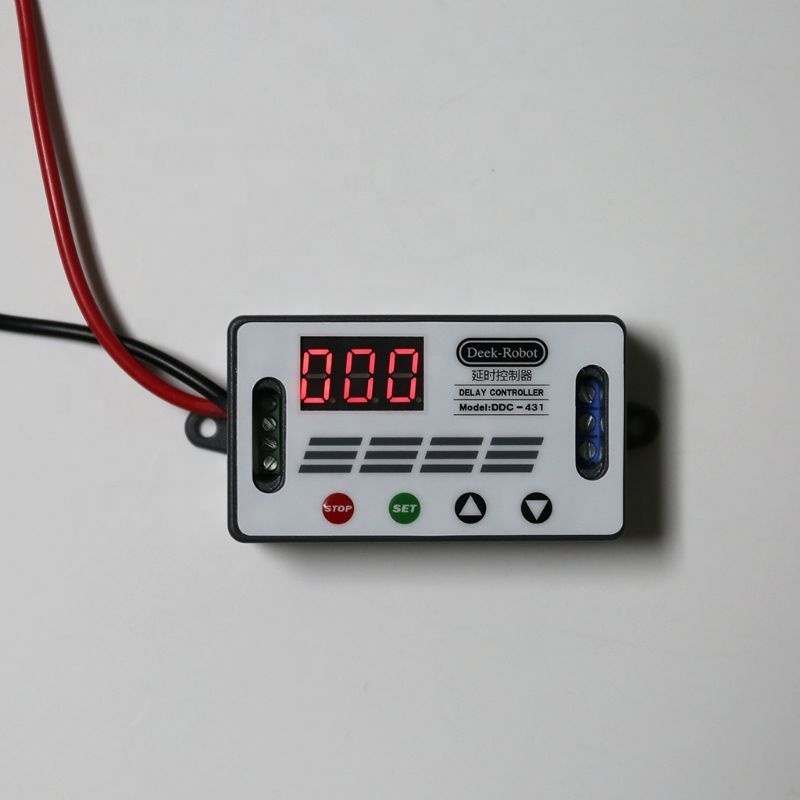 Modulo Rel&egrave; Digitale DDC-331 12V Con Display, Ritardo E Ingresso PNP Per PLC