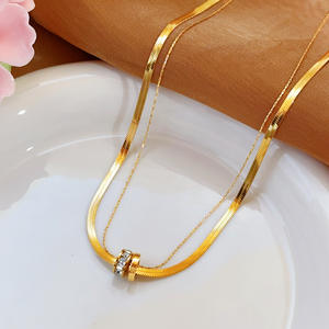 Collar RINHOO de Moda con Colgante de Estrella de Mar y Perla en Acero Inoxidable para Mujer, Chapado en Oro de 18K, Joyería Impermeable para Regalo de Vacaciones - Product Image 4