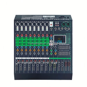 Consola Mezcladora de Audio Profesional de 4 Canales GAX-DX8 con Conexión USB, 256 Efectos DSP Integrados y Luces LED Dobles Laterales - Product Image 4