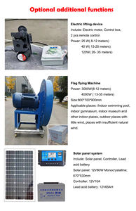 เสาธงสแตนเลส316 304สำหรับกลางแจ้งเสาธงใช้ไฟฟ้า6ม. 12ม. 15ม. 18ม. 30ม. - Product Image 4