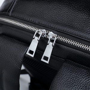 <span class=keywords><strong>Zaino</strong></span> da Viaggio per Laptop in Vera <span class=keywords><strong>Pelle</strong></span> Nera di Lusso, Fatto a Mano, con Logo Personalizzato, Grande Capacità, RFID, Cerniera, Morbido, per <span class=keywords><strong>Uomo</strong></span> d'Affari - Product Image 3