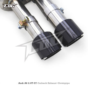 Boska Performance <span class=keywords><strong>Escape</strong></span> completo Catback Downpipe <span class=keywords><strong>Escape</strong></span> para <span class=keywords><strong>Audi</strong></span> <span class=keywords><strong>A6</strong></span> 2,0 T C7 2012-2018 Racing tubos de <span class=keywords><strong>escape</strong></span> - Product Image 6