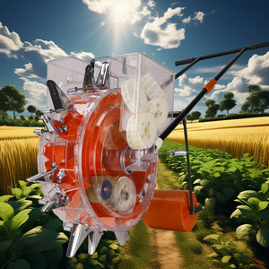 Macchina seminatrice a mano regolabile push per la <span class=keywords><strong>vendita</strong></span> piantatura di semi seminatrici manuali a spinta a mano attrezzi <span class=keywords><strong>da</strong></span> giardino semina e fertilizzazione - Product Image 2