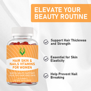 Gomitas de Vitaminas para Cabello, Piel y Uñas de Alta Calidad OEM/ODM, Suplemento Dietético que Promueve la Fuerza del Cabello y Apoya la Salud de las Uñas - Product Image 4