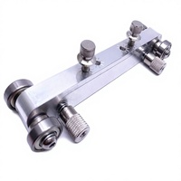 Alat Penggiling dan Perata Sadel Senar Gitar dan Bass dari Aluminium Alloy yang Dapat Disesuaikan, Perlengkapan Luthier