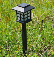 IP44 extérieur lanterne à énergie solaire étanche paysage LED lumière de jardin pour voie Patio cour pelouse décoration