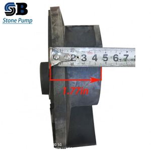 Bomba de lodos serie 1.5/1 AHR fabricada en China, impulsor de vórtice de hierro fundido, accesorios de goma tipo caracol abiertos/cerrados, piezas de bomba - Product Image 4