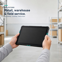 Tablette robuste Hyatta modèle 10, Android 15, écran IPS 10,95 pouces, Octa-Core 2,2 GHz, IP67, 10000 mAh 35 W, 4G LTE, scanner de codes-barres 2D, NFC
