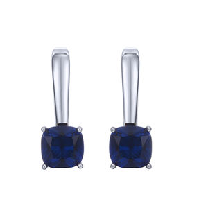 Anillos de Plata de Ley 925 con Circonita Cúbica Azul Intenso para Mujer, Suministro de Fábrica - Product Image 6