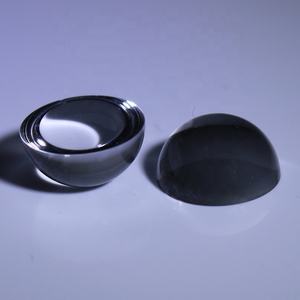 Çin fabrika yüksek hassasiyetli D12mm optik cam yarım yuvarlak <span class=keywords><strong>Lens</strong></span> - Product Image 5