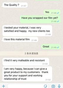 סרט הגנה לצבע הרכב LEONARDO שקוף TPU מבריק בעל יכולת ריפוי עצמי, עמיד בפני קרינת UV, עובי 6.5 מיל, נגד שריטות, הידרופובי, בגליל - Product Image 6