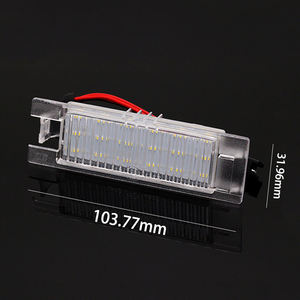 Eclairage de plaque <span class=keywords><strong>d</strong></span>'immatriculation à <span class=keywords><strong>LED</strong></span> pour <span class=keywords><strong>Opel</strong></span> Zafira B Astra H <span class=keywords><strong>Corsa</strong></span> <span class=keywords><strong>D</strong></span> Insignia Tigra-B Built-in Canbus controller - Product Image 5