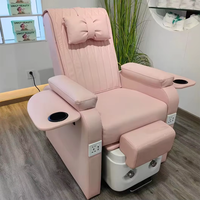 Chaise de bain de pieds électrique de luxe de haute qualité en gros, chaise de massage des pieds de spa, chaise de lavage des pieds de salon de beauté