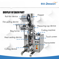 Food Grade Automatische Gedroogde Vruchten Gemengde Noten Sachet Verpakking En Sluitmachine Pistache Cashewnoten Verpakkingsmachine