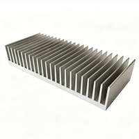 Extrusion de dissipateur de chaleur en aluminium série 6000 176(W)* 33(H)* 75(L)mm dissipateur thermique d'amplificateur personnalisé